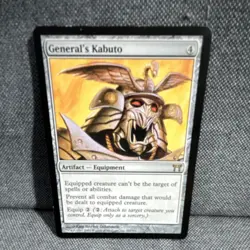 MTG - General's Kabuto Artifact Equipment Regular English - Image 1