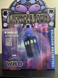 2023 MTG Magic the Gathering Doctor Who Collector Booster Pack Sealed NIB Omega - Image 2