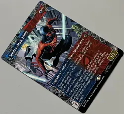 MTG Marvel’s Spider-Man Spider-Man 2099 Legendary Creature RARE REGULAR #0216 - Image 2