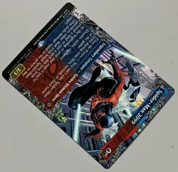 MTG Marvel’s Spider-Man Spider-Man 2099 Legendary Creature RARE REGULAR #0216 - Image 4