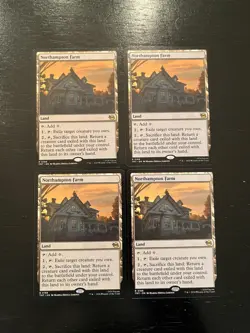 Northampton Farm X4X NM/M Teenage Mutant Ninja Turtles TMT Magic MTG - Image 1