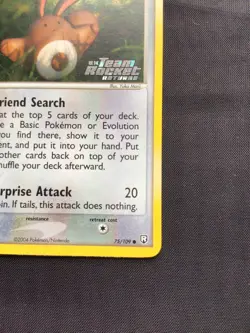 Pokemon Cards: EX Team Rocket Returns Reverse Holo: Sentret 75/109 - Image 5