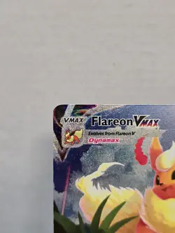 Pokemon TCG Flareon VMAX SWSH180 Black Star Promo NM - Image 2