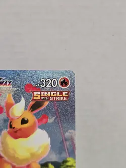 Pokemon TCG Flareon VMAX SWSH180 Black Star Promo NM - Image 3