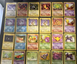 Vintage Team Rocket Pokemon Card Lot - Unlimited- Non Holo NM - Image 1