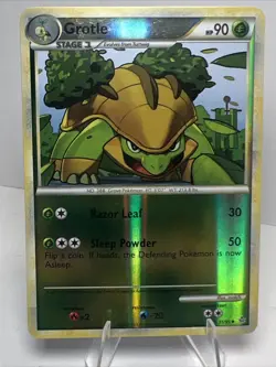 LP- Grotle 31/95 Reverse Holo Unleashed AUTHENTIC Pokemon Card - Image 1