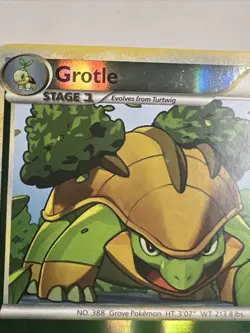 LP- Grotle 31/95 Reverse Holo Unleashed AUTHENTIC Pokemon Card - Image 4
