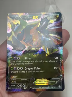 LP Giratina EX 92/124 Holofoil Dragons Exalted AUTHENTIC Pokemon Card - Image 3