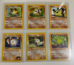 Pokemon 2 First Edition 6 Card Lot MANKEY PRIMAPE NM Rare WOTC Vintage Original - Image 1