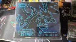 Phantasmal Flames Pokemon Center Exclusive Elite Trainer Box ETB Sealed - Image 1