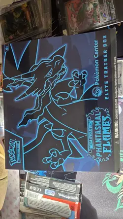 Phantasmal Flames Pokemon Center Exclusive Elite Trainer Box ETB Sealed - Image 3