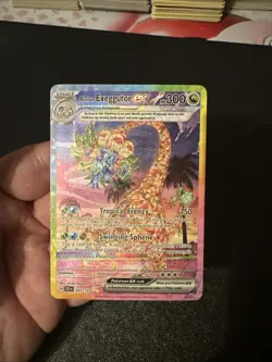 Pokemon TCG Scarlet And Violet Surging Sparks Alolan Exeggutor Ex 242/191 Holo - Image 1
