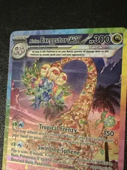 Pokemon TCG Scarlet And Violet Surging Sparks Alolan Exeggutor Ex 242/191 Holo - Image 4