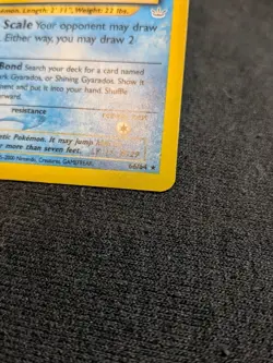Shining Magikarp 66/64 Neo Revelation Holo LP Pokemon TCG - Image 3