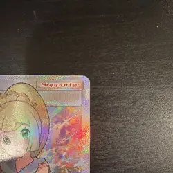 Pokemon TCG Lillie Full Art Ultra Rare Holo Trainer 151/156 SM Ultra Prism - Image 3
