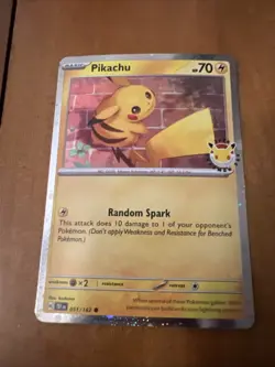 Pikachu (Pokemon Day 2026) 051/162 Miscellaneous Cards & Products Holo - Image 1