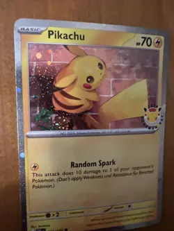 Pikachu (Pokemon Day 2026) 051/162 Miscellaneous Cards & Products Holo - Image 2