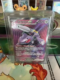 Pokemon TCG Genesect EX Black Bolt Holo Double Rare - Image 1