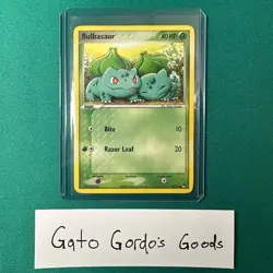 Bulbasaur #12/17 - Pokemon TCG - Pop Series 2 - MP (CREASED) - Image 2