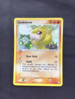 Pokemon Cards: EX Team Rocket Returns Reverse Holo: Sandshrew 74/109 - Image 1