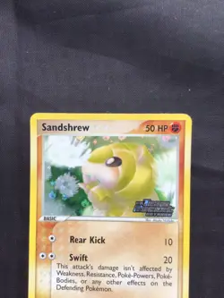 Pokemon Cards: EX Team Rocket Returns Reverse Holo: Sandshrew 74/109 - Image 2