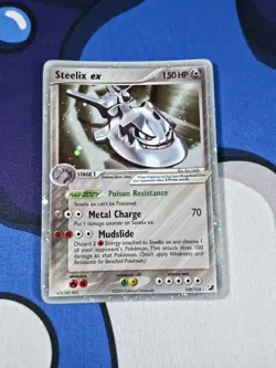 Steelix EX 109/115 Unseen Forces Holo Pokemon TCG Holo - Image 3