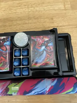 Pokemon TCG Mega Charizard X ex Ultra-Premium Collection UPC Accessories - Image 3