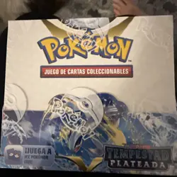 SPANISH Pokemon TCG Sword & Shield Silver Tempest Booster Box Case Fresh S - Image 1