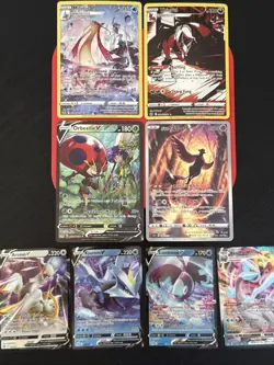 Pokemon TCG 8 Card Lot Trainer Gallery Illustration Rare Holo Waifu NM SWSH SV - Image 1