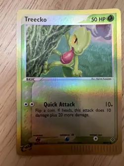 Pokemon Treecko 80/97 Ex Dragon Reverse Holo MP - Image 1