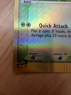 Pokemon Treecko 80/97 Ex Dragon Reverse Holo MP - Image 4