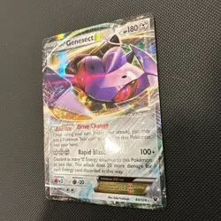 Genesect EX - 64/124 - Ultra Rare XY Fates Collide - Damaged - Pokemon Card TCG - Image 3