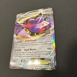 Genesect EX - 64/124 - Ultra Rare XY Fates Collide - Damaged - Pokemon Card TCG - Image 4