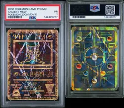 2000 POKEMON GAME MOVIE ANCIENT MEW POKEMON 2000 MOVIE - PSA 1 - Image 1