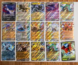 Pokemon Ex and V Card Lot 50 Cards. Rare and Double Rares only!!! - Image 2