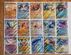 Pokemon Ex and V Card Lot 50 Cards. Rare and Double Rares only!!! - Image 3