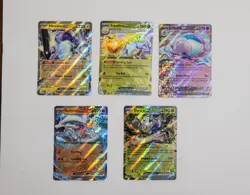 Pokemon Ex and V Card Lot 50 Cards. Rare and Double Rares only!!! - Image 4