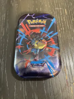 ENGLISH Pokemon Mega Evolutions NEW! Mini Tin Mega Lucario FACTORY SEALED - Image 1