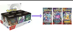 Pokemon Stacking Tins Q1 2025 9 Packs Surging Sparks Paradox Rift stellar crown - Image 3