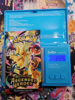 EXTREMELY HEAVY! 22.5g GOD PACKUUU Ascended Heroes Pokemon TCG Booster (SEALED) - Image 1