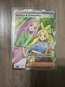 Anthea and Concordia 254/217 Ascended Heroes Pokemon TCG Full Art Trainer - Image 1