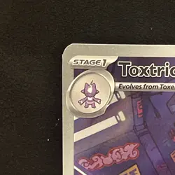 Toxtricity 103/094 Illustration Rare IR Pokemon TCG Phantasmal Flames English NM - Image 2