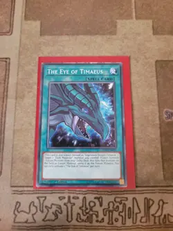 YUGIOH THE EYE OF TIMAEUS LEDD-ENA21 COMMON 1ST ED MP - Image 1