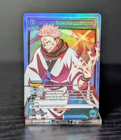 Sukuna SR Union Arena Jujutsu Kaisen UE03BT/JJK-1-048 English - Image 1