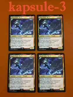 4x Black Waltz No. 3 | Final Fantasy | MTG Magic Cards - Image 1
