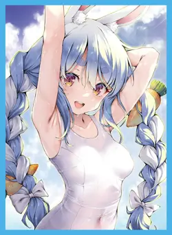 Usada Pekora hololive Anime Card Sleeves *NEW* 60ct - Image 1