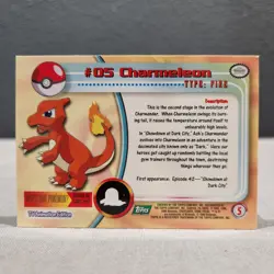 Charmeleon #05 Topps Green Logo Non Foil Pokemon Card - Image 2