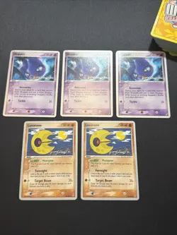 Pokemon Lot 66 World Championship 2007 Deck Mixed Card - LP - Shuppet Lunatone - Image 1