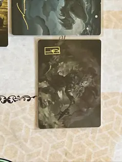 Final Fantasy Magic The Gathering Gold Stamped Art Card Lot 4 NM Cards All Diff - Image 4