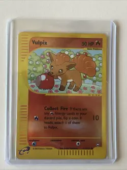Pokemon Vulpix Aquapolis Reverse Holo Card 116/147 - Image 1